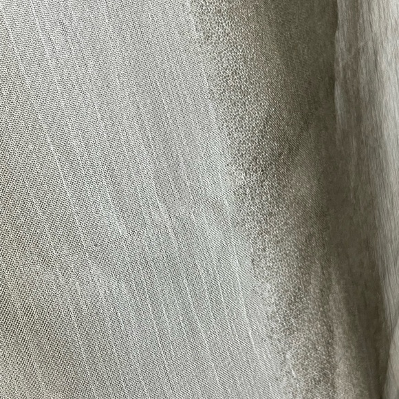 Sheer Ethereal Boho Geometric Ombré Poncho Tunic Top Minimalist Contemporary - Picture 12 of 12